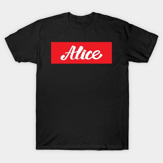 Alice T-Shirt by ProjectX23Red